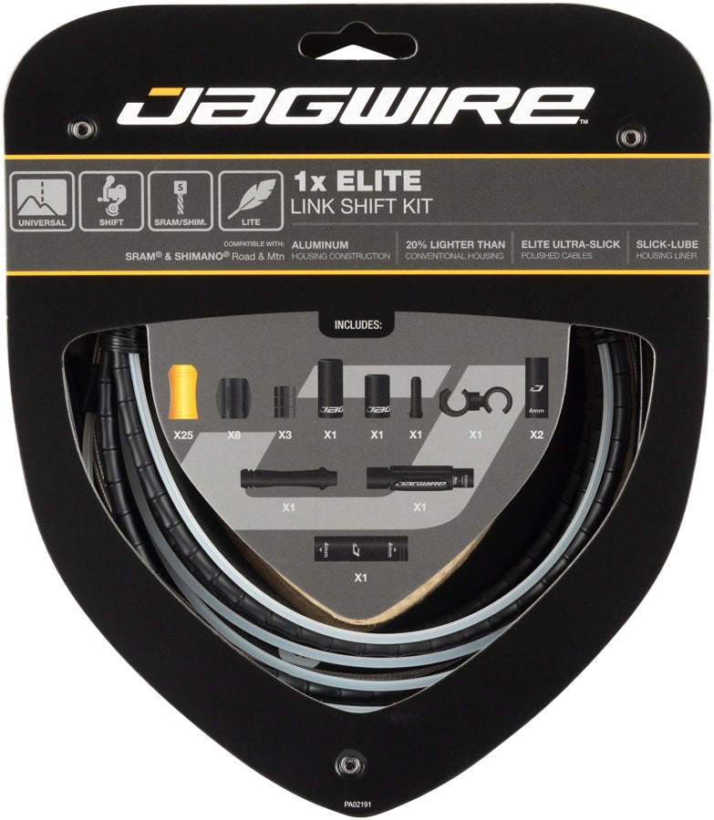 1x Elite Link Shift Cable Kit SRAM/Shimano Polished Ultra-Slick Cable