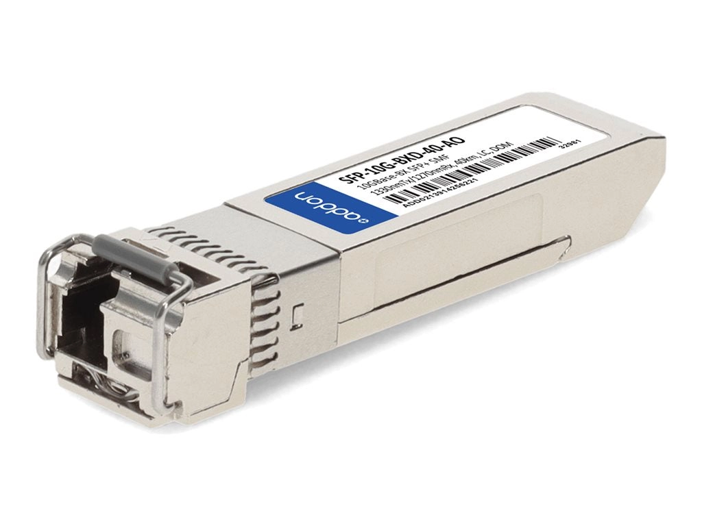 AddOn Cisco SFP-10G-BX-D-40 Compatible SFP  Transceiver - SFP  transceiver module (equivalent to: Cisco SFP-10G-BX-D-40) - 10GbE SFP-10G-BXD-40-AO