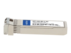 AddOn Cisco SFP-10G-BX-U Compatible SFP  Transceiver - SFP  transceiver module (equivalent to: Cisco SFP-10G-BX-U-20) - 10GbE SFP-10G-BXU-AO