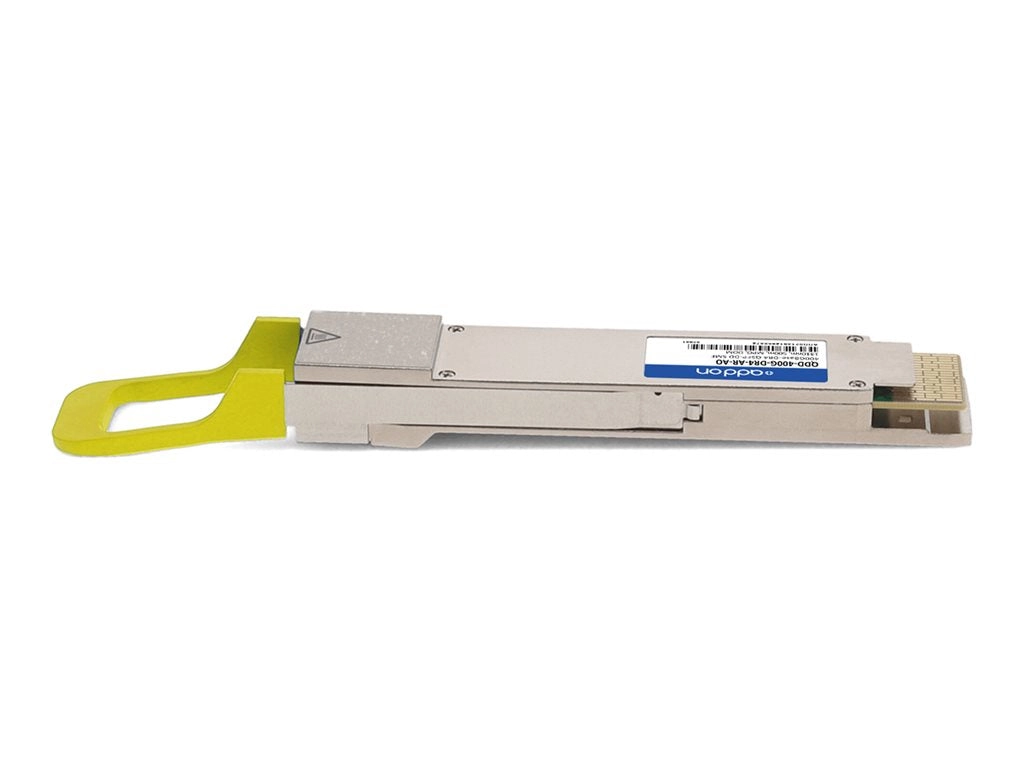 AddOn - QSFP-DD transceiver module (equivalent to: Arista Networks QDD-400G-DR4-AR) - 400GbE - 400GBase-DR4 - MPO single-mode QDD-400G-DR4-AR-AO