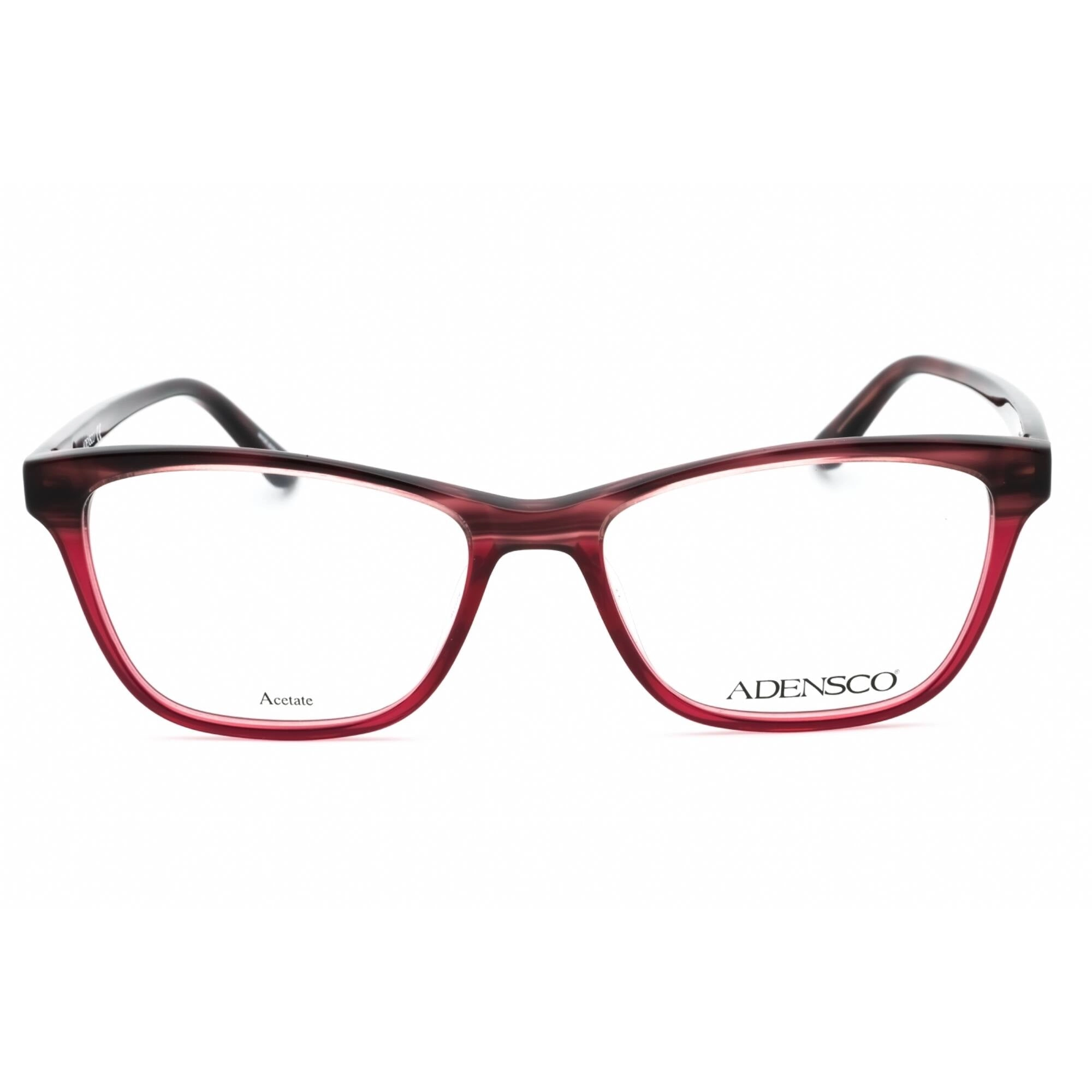 Adensco Women's Eyeglasses - Brown Havana Pink Plastic Cat Eye Frame | AD 225 0S0R 00