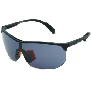 Adidas Women's Sunglasses - Half Rim Plastic Frame Smoke Lens | ADIDAS SP0003 02A