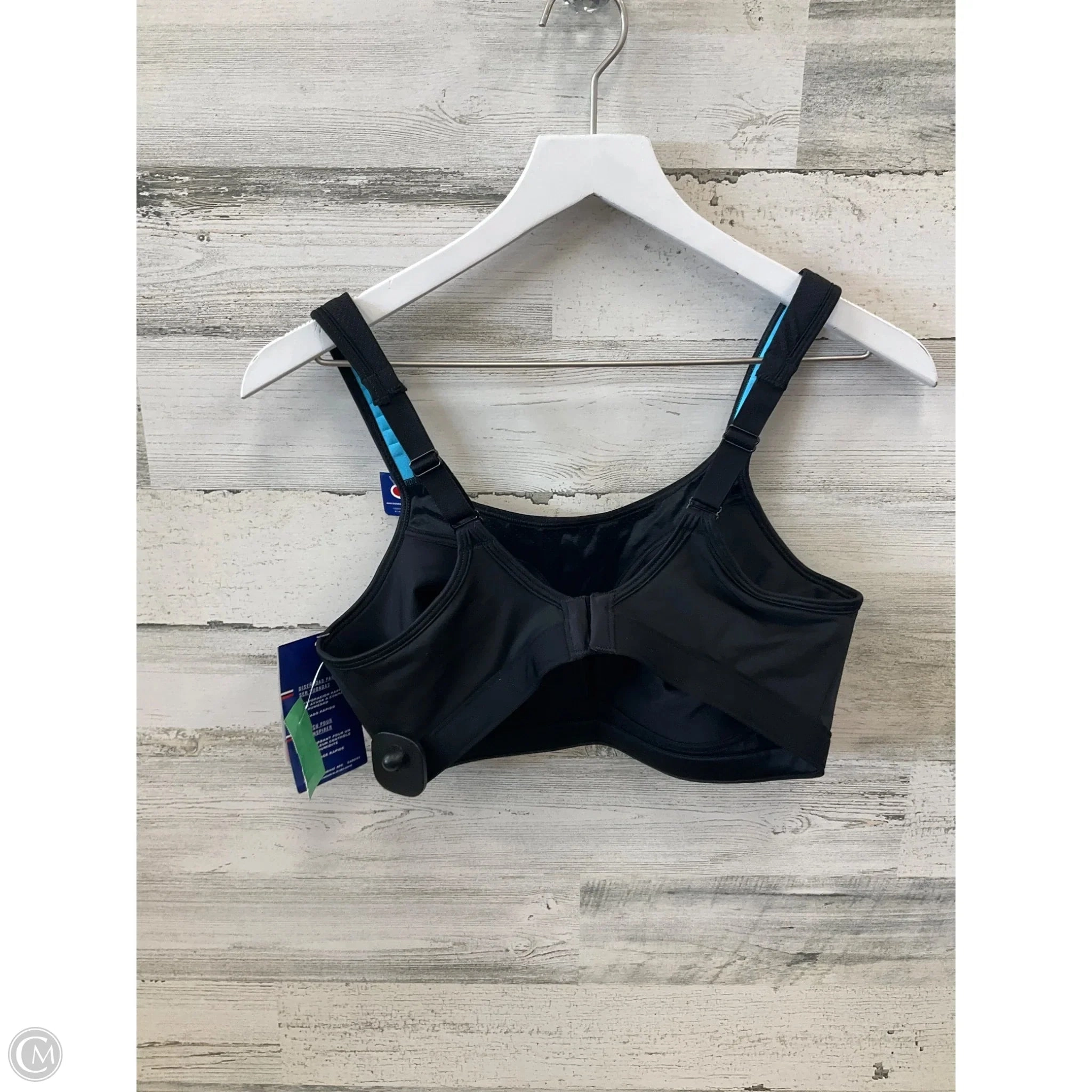 Athletic Bra By Champion In Black, Size: Xl