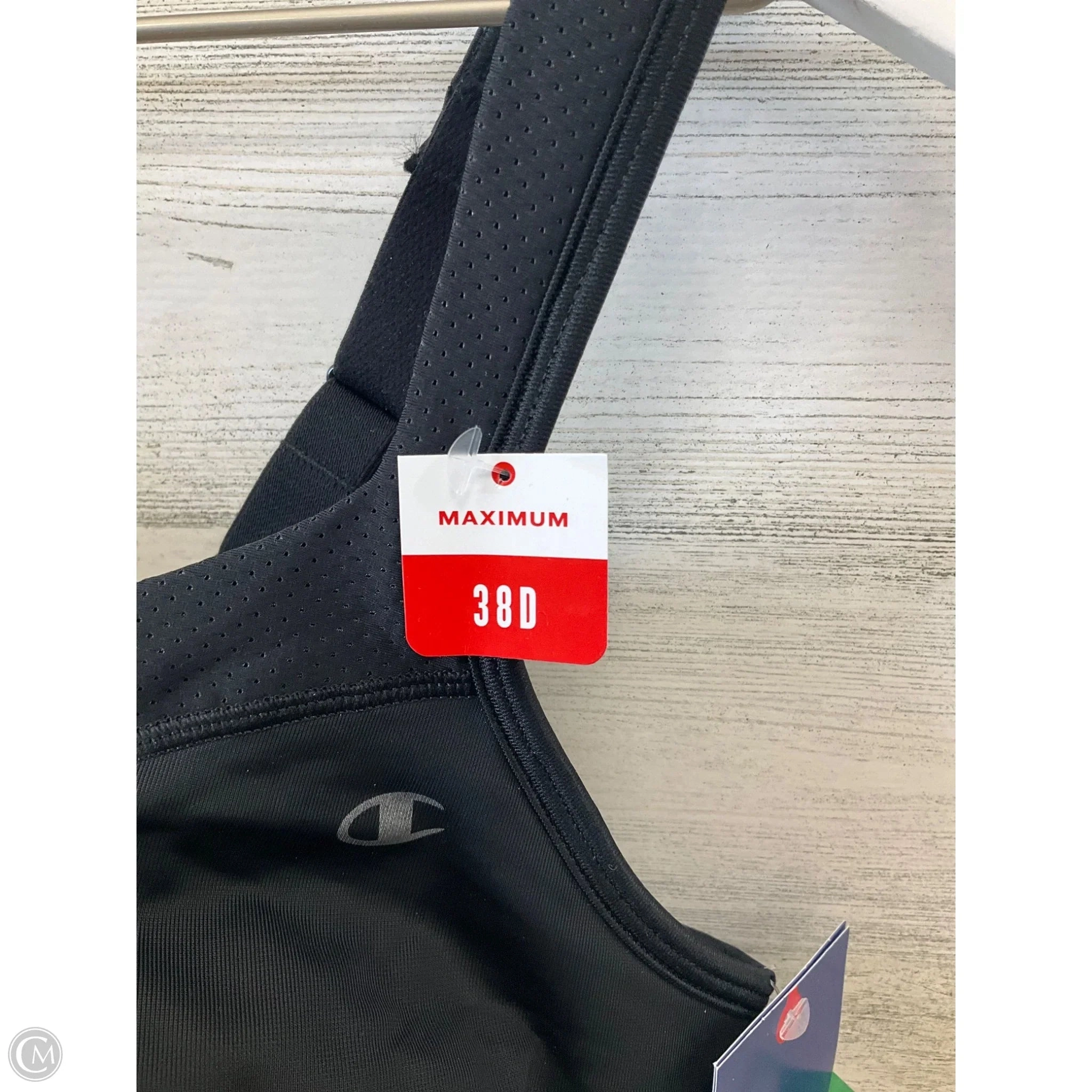 Athletic Bra By Champion In Black, Size: Xl