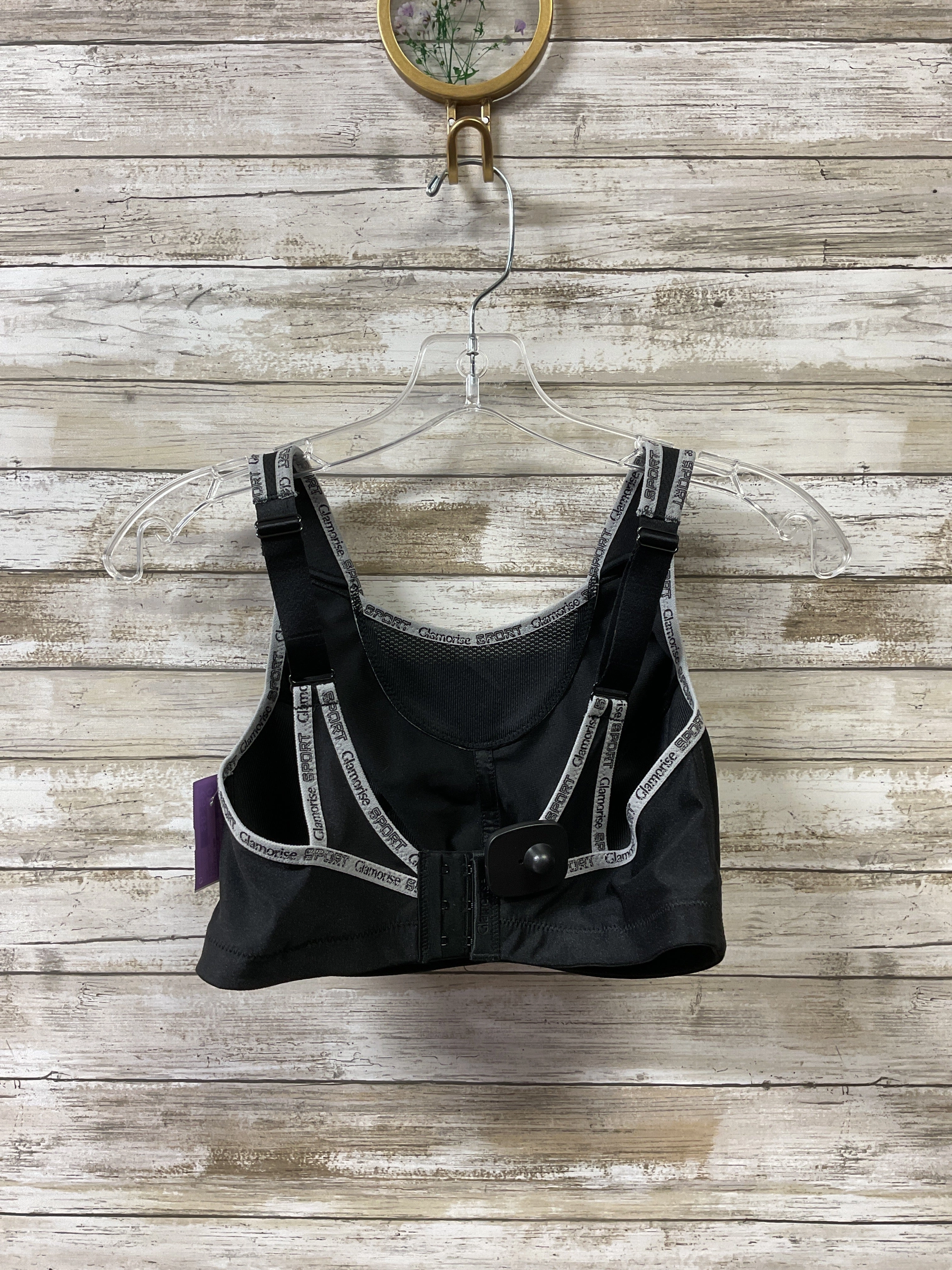 Athletic Bra By Clothes Mentor In Black