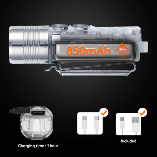 Aurora A28 USB-C Versatile EDC Flashlight | Gen 2
