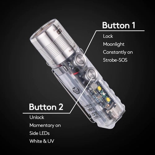 Aurora A28 USB-C Versatile EDC Flashlight | Gen 2