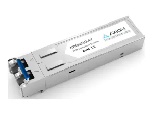 Axiom - SFP (mini-GBIC) transceiver module (equivalent to: Ciena NTK586AQ) - 1GbE - 1000Base-DWDM - LC single-mode - up to 49.7 NTK586AQ-AX