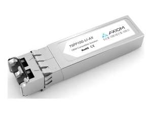 Axiom - SFP  transceiver module - 10GbE - 10GBase-DWDM - LC single-mode - up to 49.7 miles - 1528.77-1566.31 nm TSFP10G-LI-AX