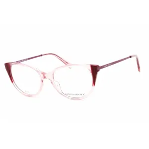 Banana Republic Women's Eyeglasses - Violet Crystal Metal Cat Eye | BR 213 0MT3 00