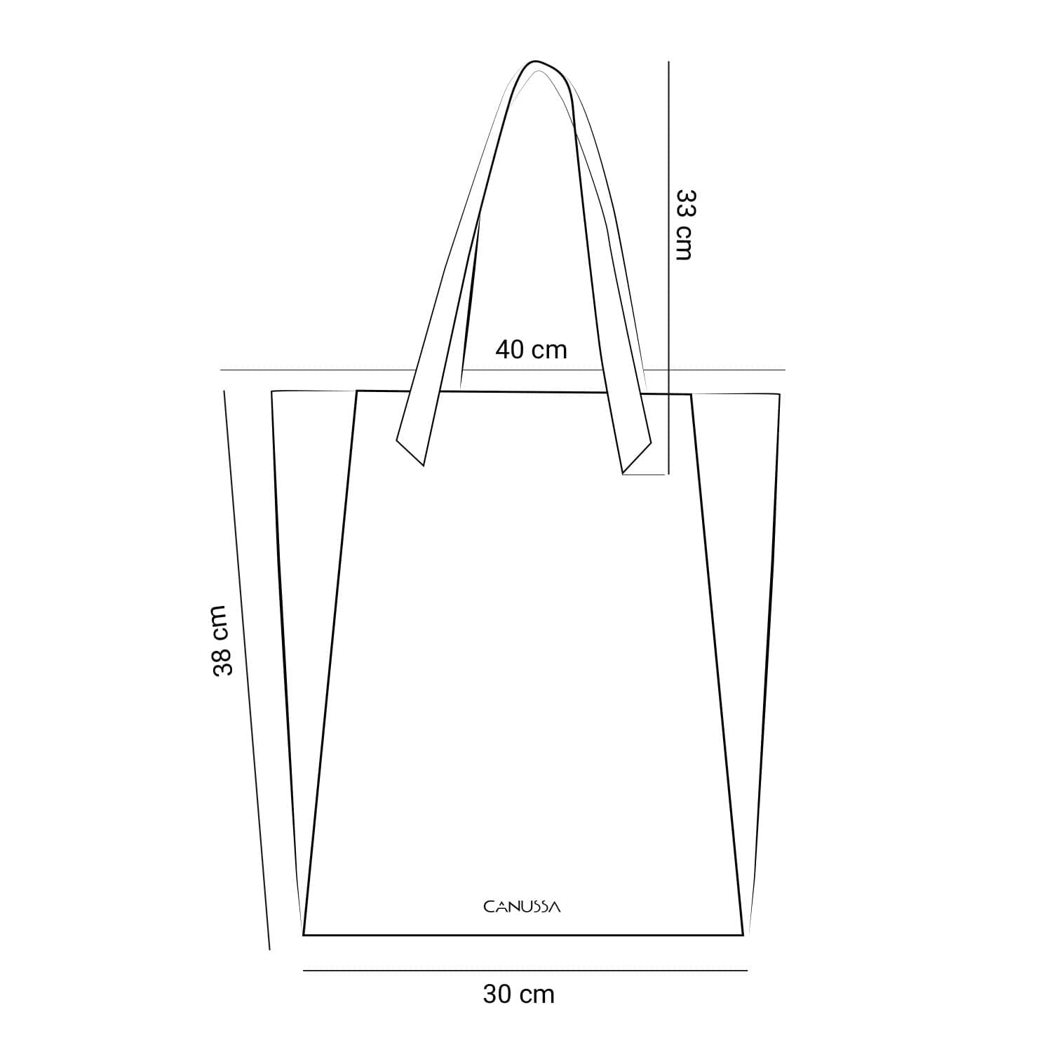 Basic Vegan Leather Everyday Tote Bag | Camel