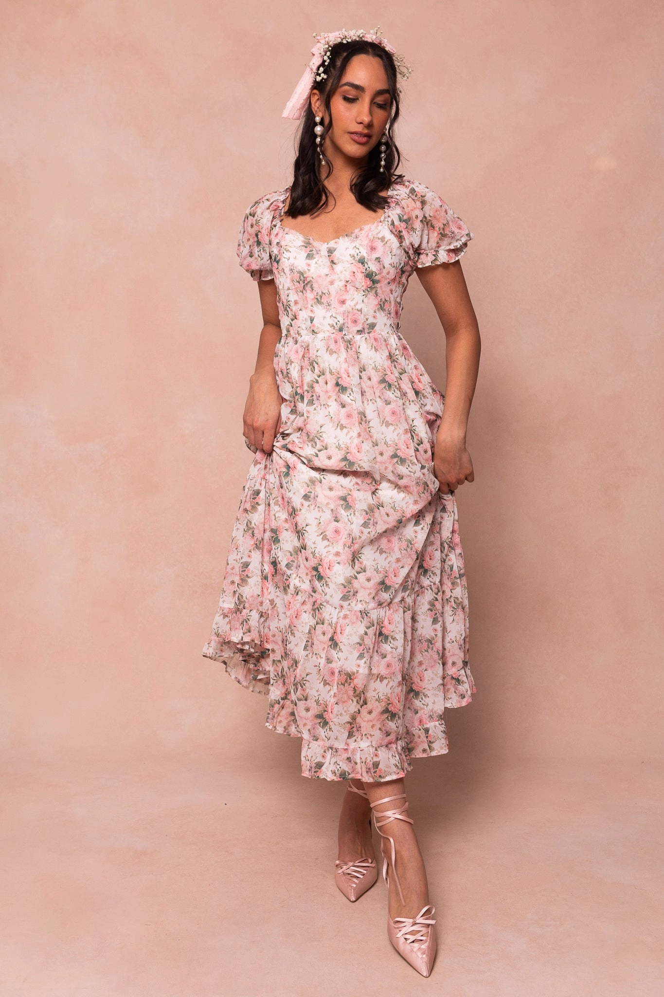 Beloved Dress in Floral - FINAL SALE