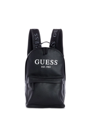 Black Logo Outfitter Backpack