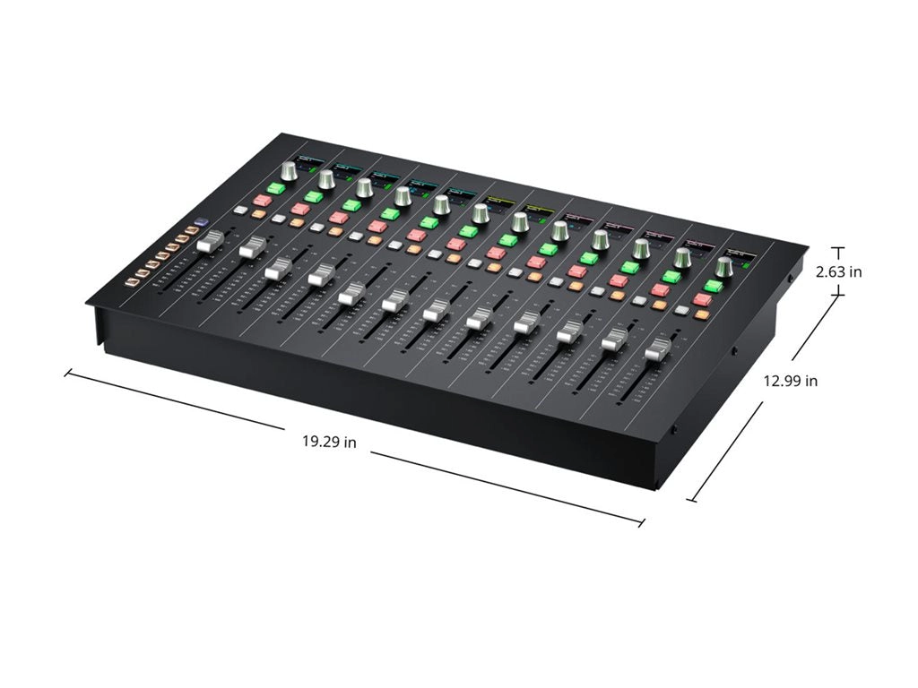 Blackmagic Fairlight Console Channel Fader - Digital mixer - 12-channel DV/RESFA/FADCS