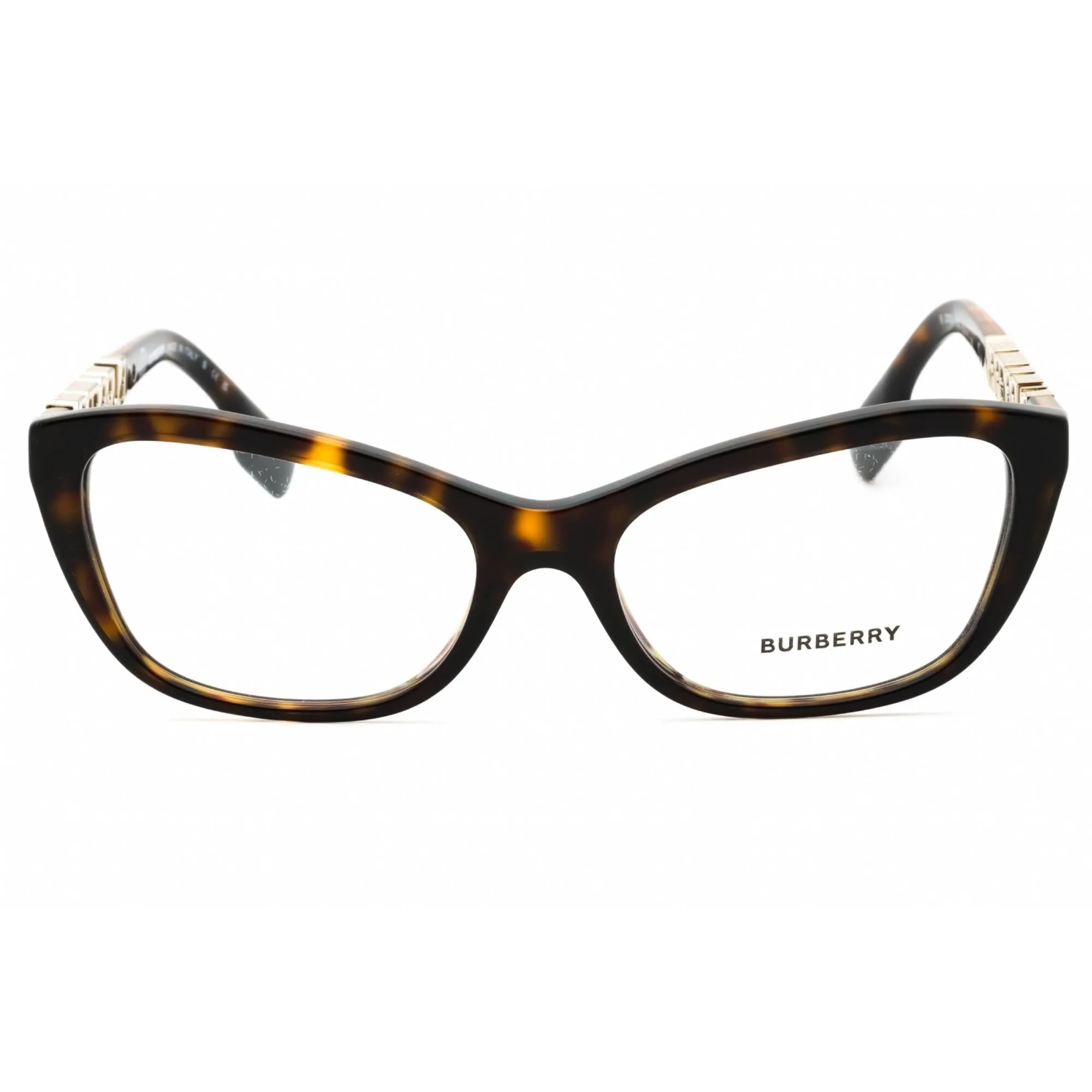 Burberry Women's Eyeglasses - 52 mm Dark Havana Plastic Cat Eye Frame | 0BE2392 3002