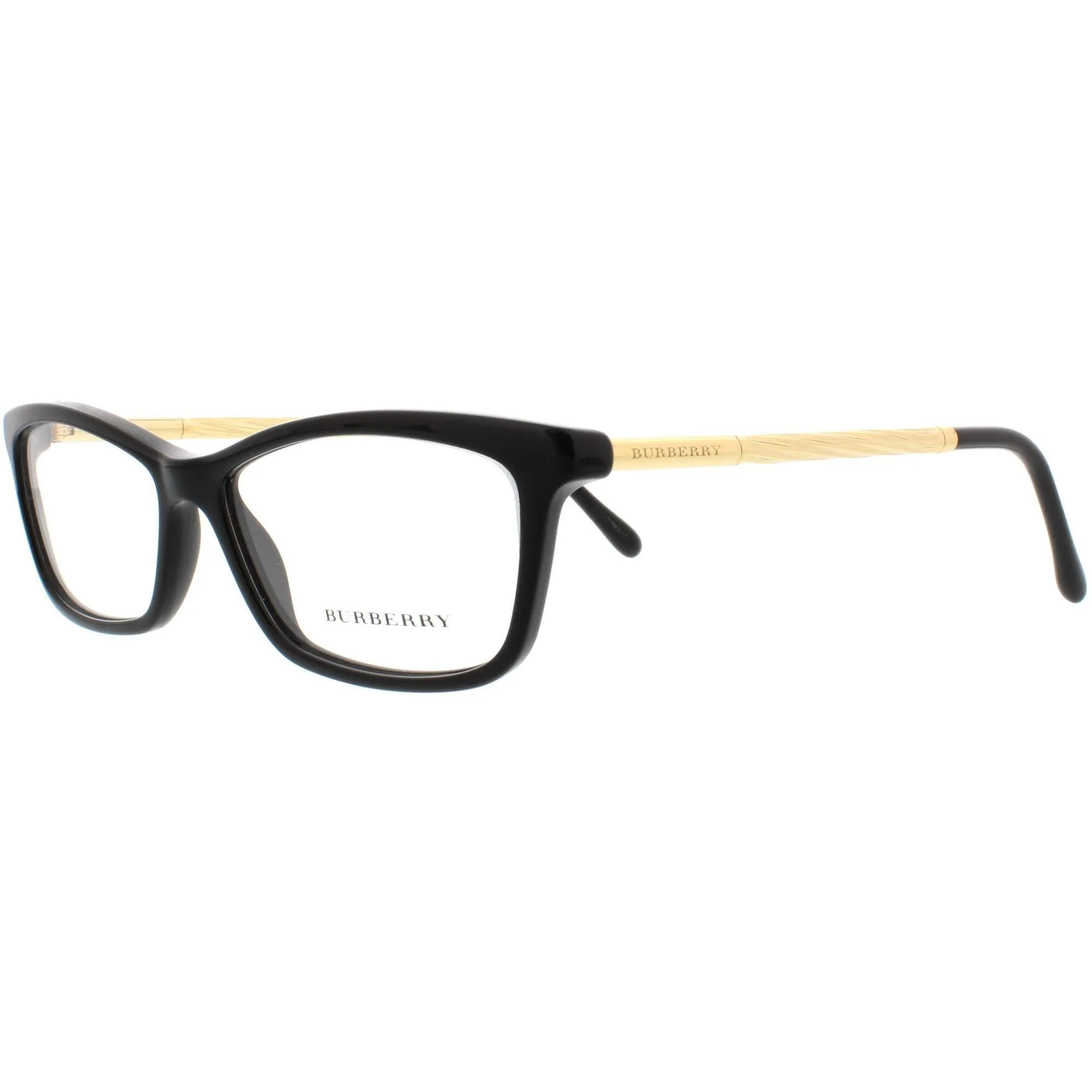 Burberry Women's Eyeglasses - Black Plastic Cat Eye Frame | BURBERRY 0BE2190 3001