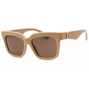 Burberry Women's Sunglasses - Beige Plastic Square Full Rim Frame | 0BE4419 399073