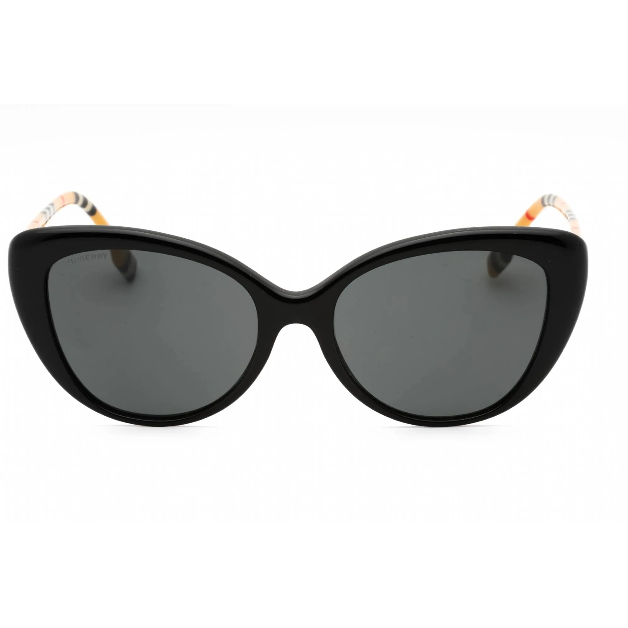 Burberry Women's Sunglasses - Black Plastic Cat Eye Full Rim Frame | 0BE4407 385387
