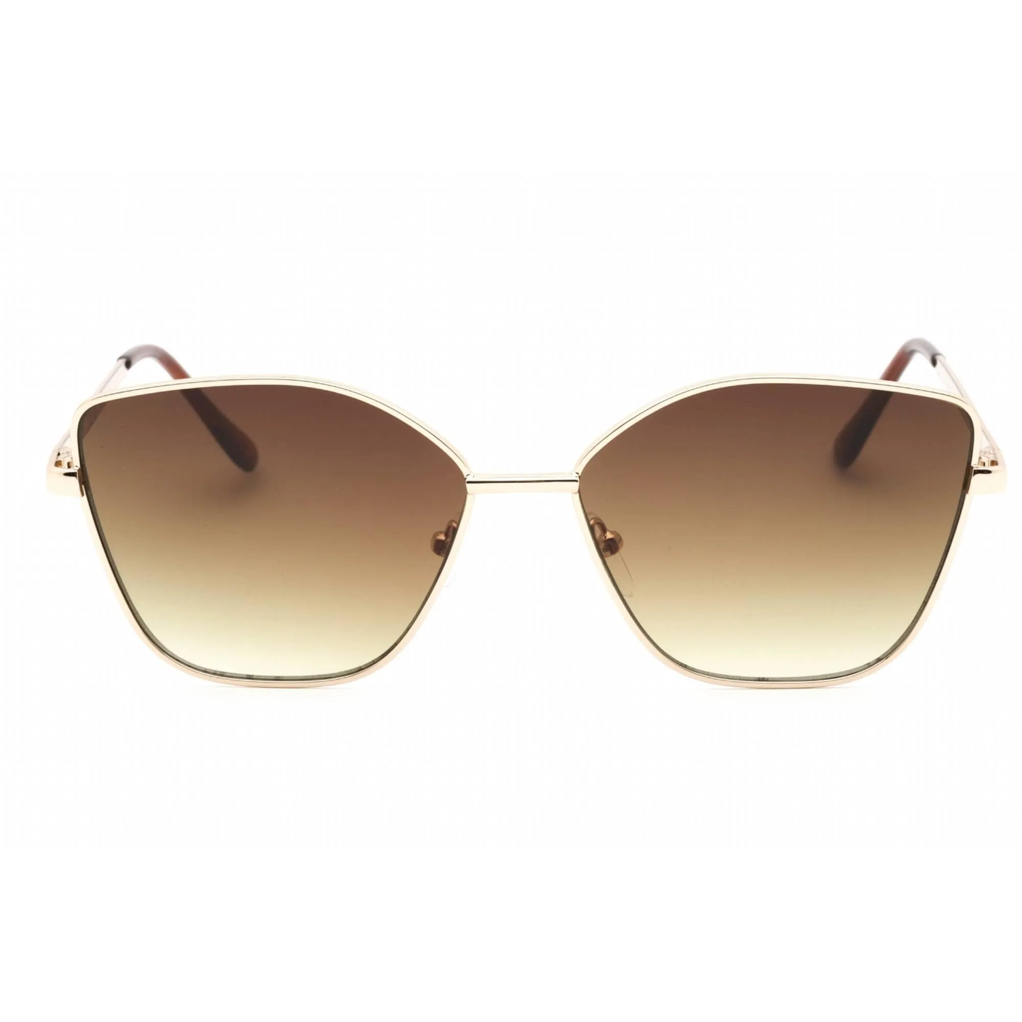Calvin Klein Retail Women's Sunglasses - Gold Metal Rectangular Frame | CK22120S 714