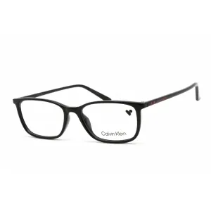 Calvin Klein Women's Eyeglasses - Black Plastic Rectangular Shape Frame | CK19512 001