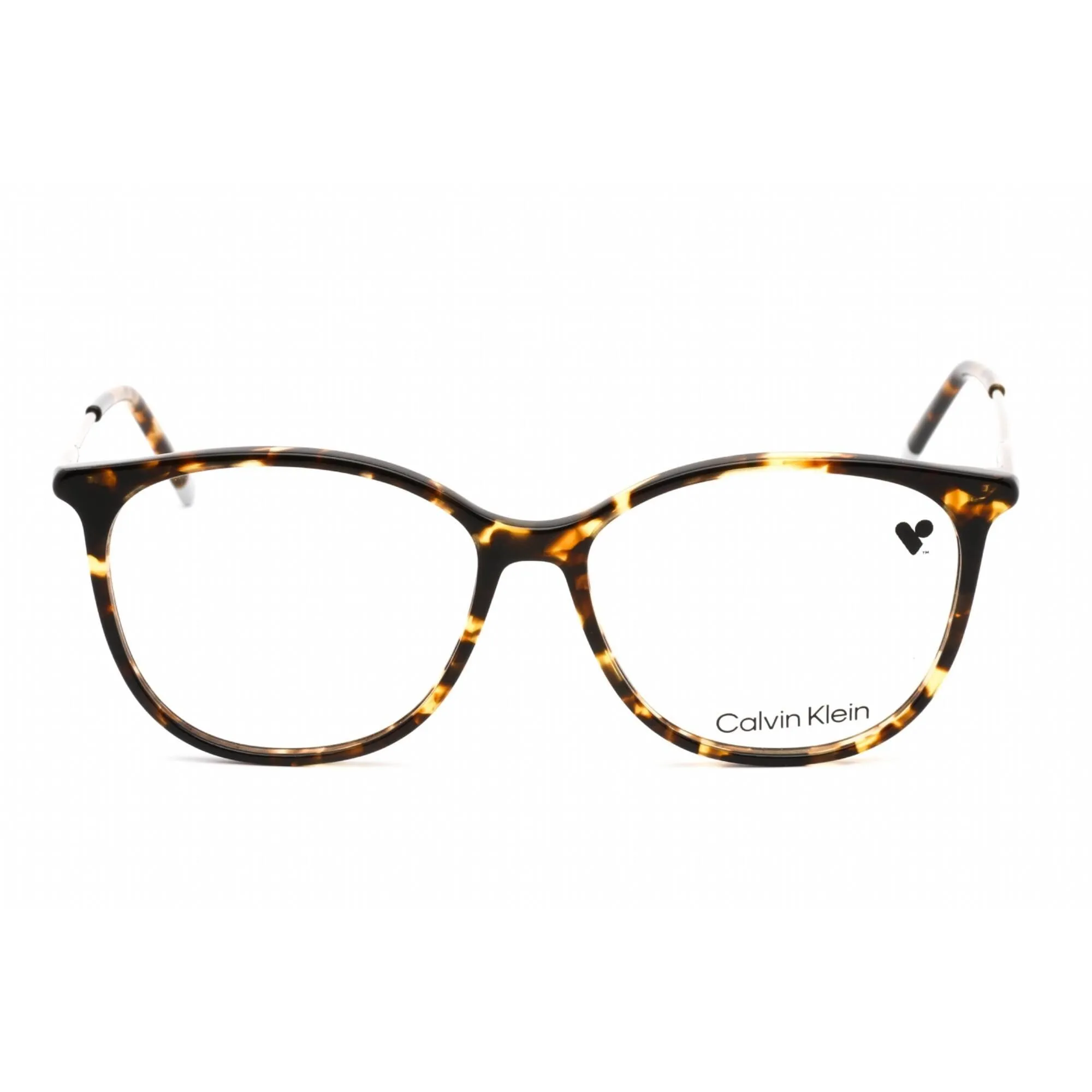 Calvin Klein Women's Eyeglasses - Tortoise Plastic Round Shape Frame | CK5462 214