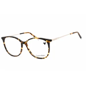 Calvin Klein Women's Eyeglasses - Tortoise Plastic Round Shape Frame | CK5462 214