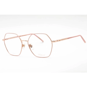 Chopard Women's Eyeglasses - Copper Gold Metal Geometric Full Rim Frame | VCHG27M 02AM