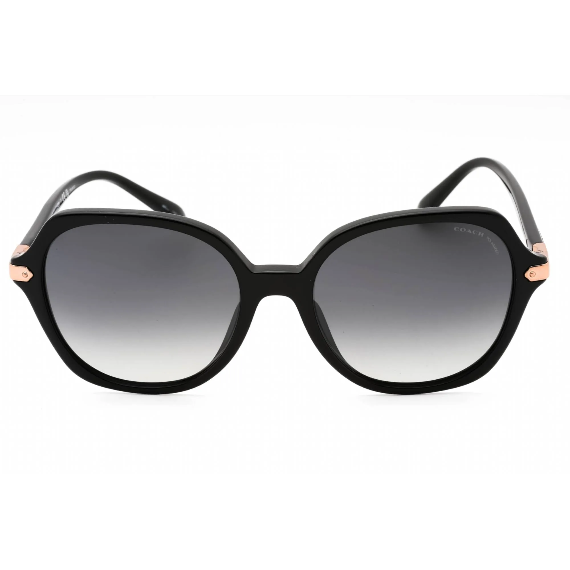 Coach Women's Sunglasses - Black Plastic Butterfly Full Rim Frame | 0HC8377U 5002T3