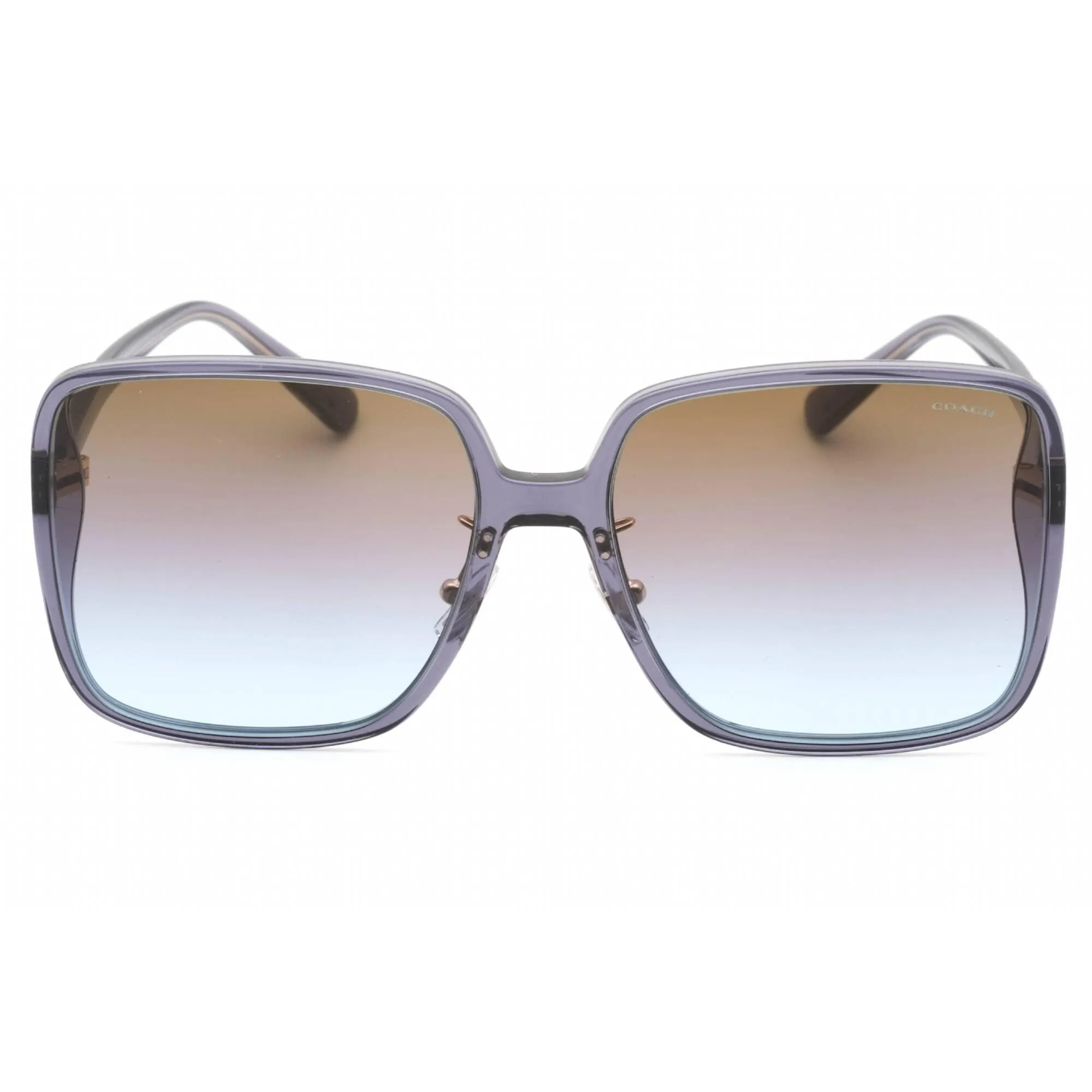 Coach Women's Sunglasses - Transparent Purple Plastic Full Rim | 0HC8368D 575348
