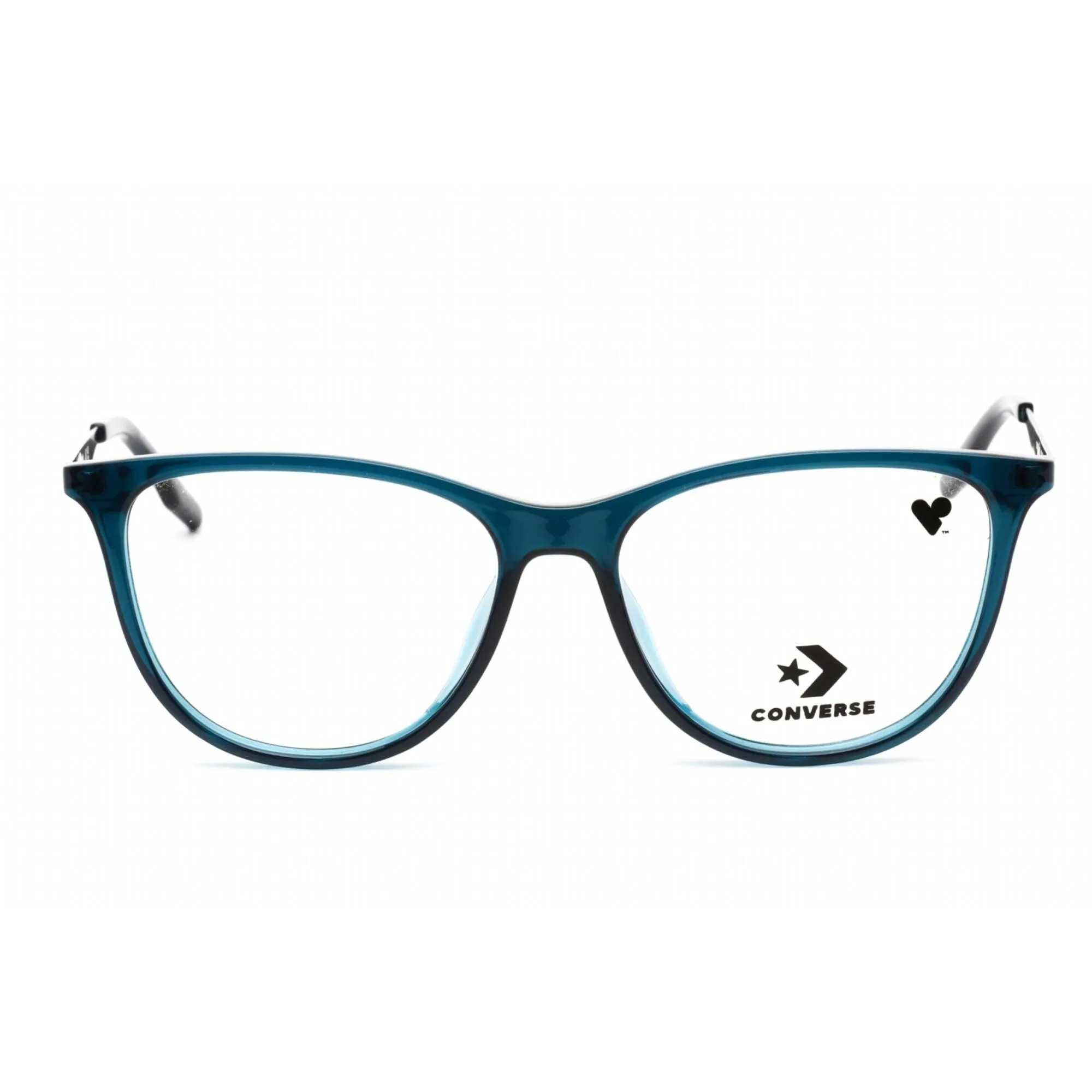 Converse Women's Eyeglasses - Crystal Midnight Turquoise Plastic Frame | CV8007 440