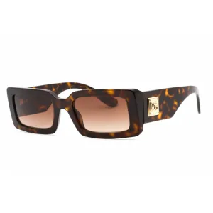 Dolce & Gabbana Women's Sunglasses - Dark Havana Rectangular Frame | 0DG4416 502/13