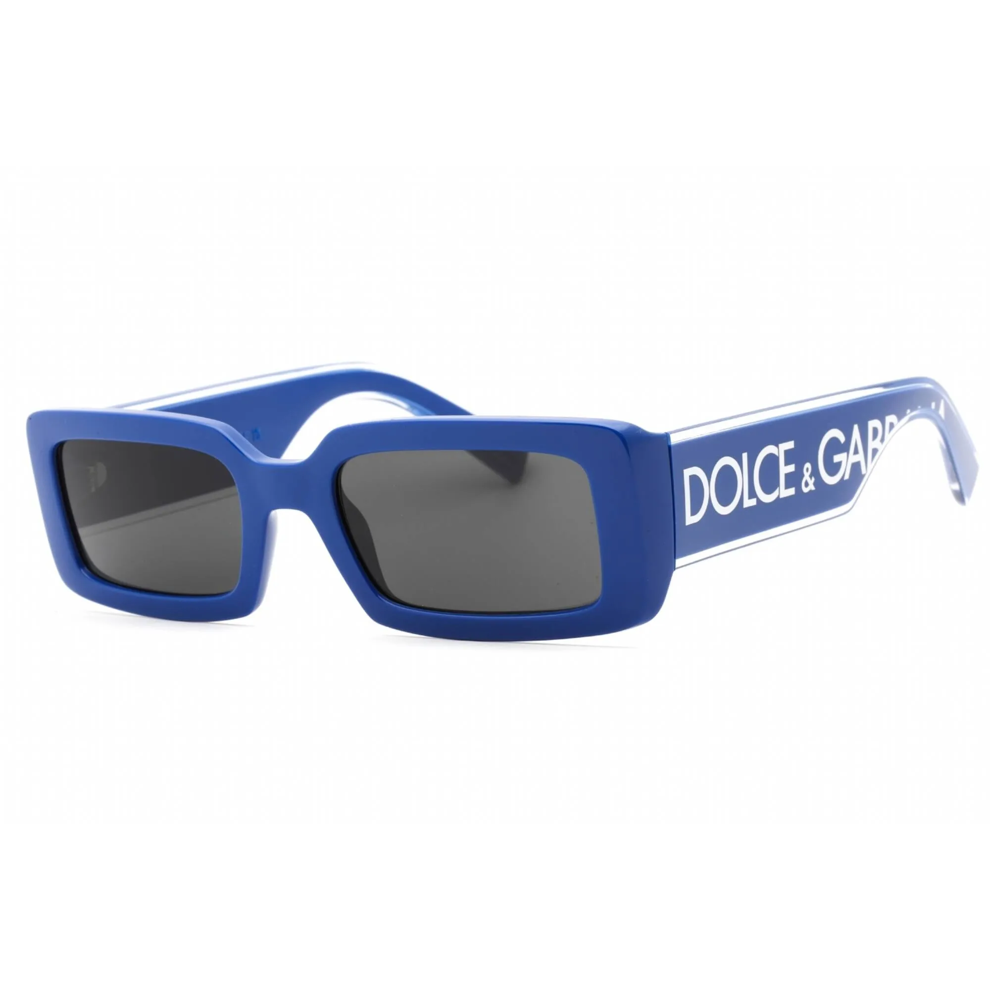 Dolce & Gabbana Women's Sunglasses - Rectangular Frame Dark Grey Lens | 0DG6187 309487