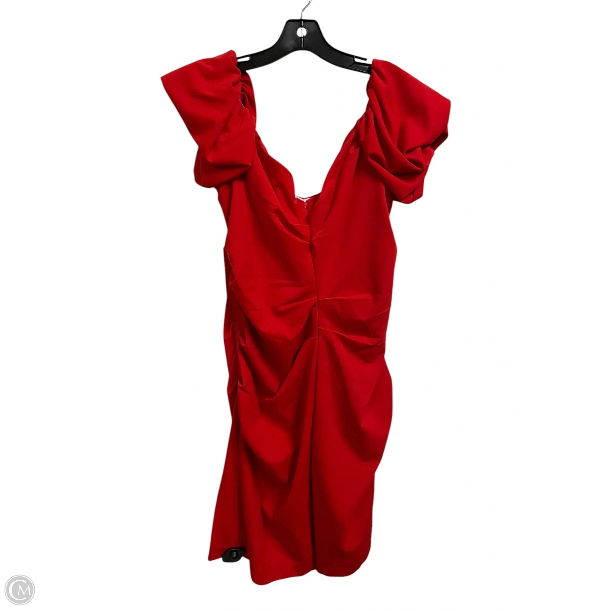 Dress Work By Clothes Mentor In Red, Size: Xl