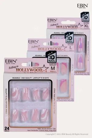 EBIN 3D NAIL HOLLYWOOD COLLECTION