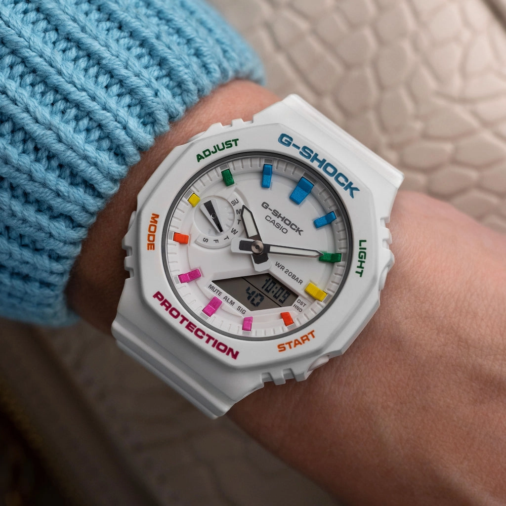 G-Shock CasiOak Mini Polar Rainbow