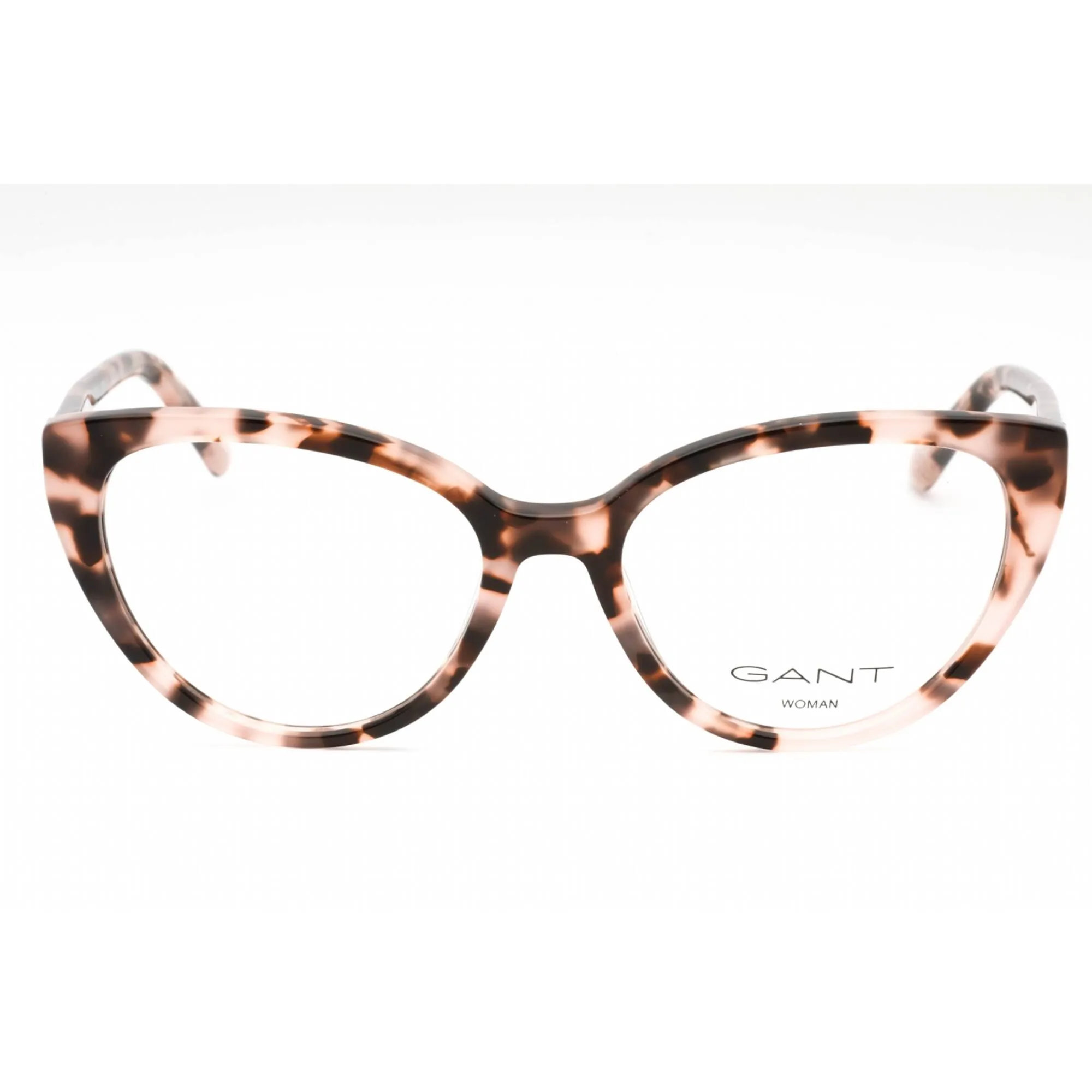 Gant Women's Eyeglasses - Coloured Havana Plastic Cat Eye Full Rim Frame | GA4126 055
