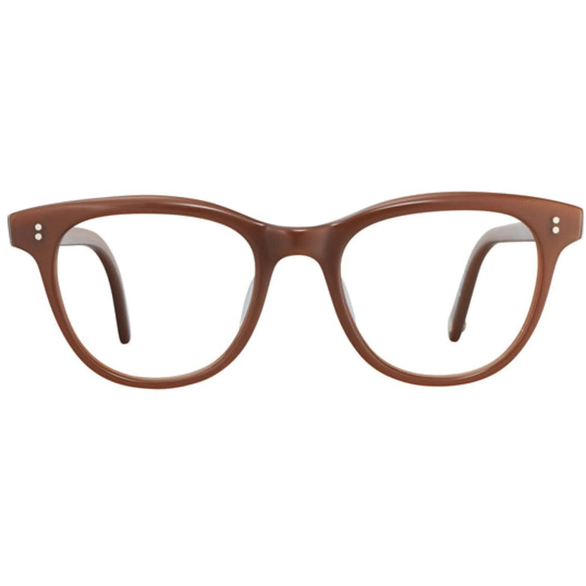 Garrett Leight Women's Eyeglasses - Tiramisu Acetate Cat Eye Full Rim | LOYOLA TI