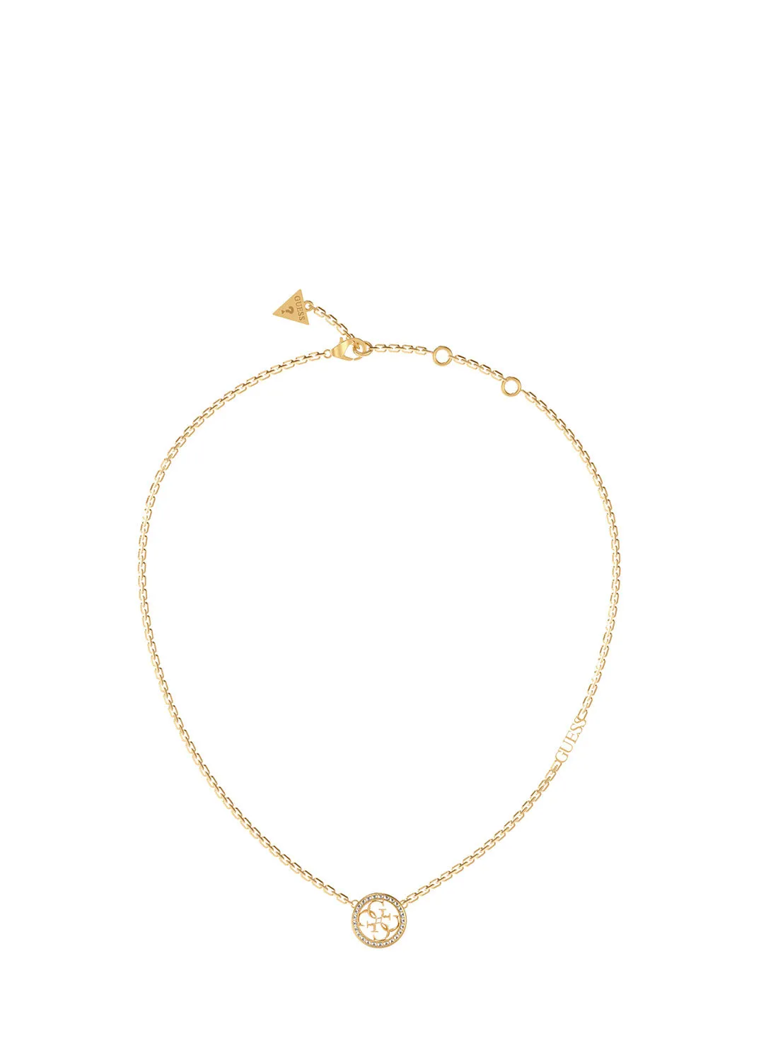 Gold Quattro G Logo Necklace