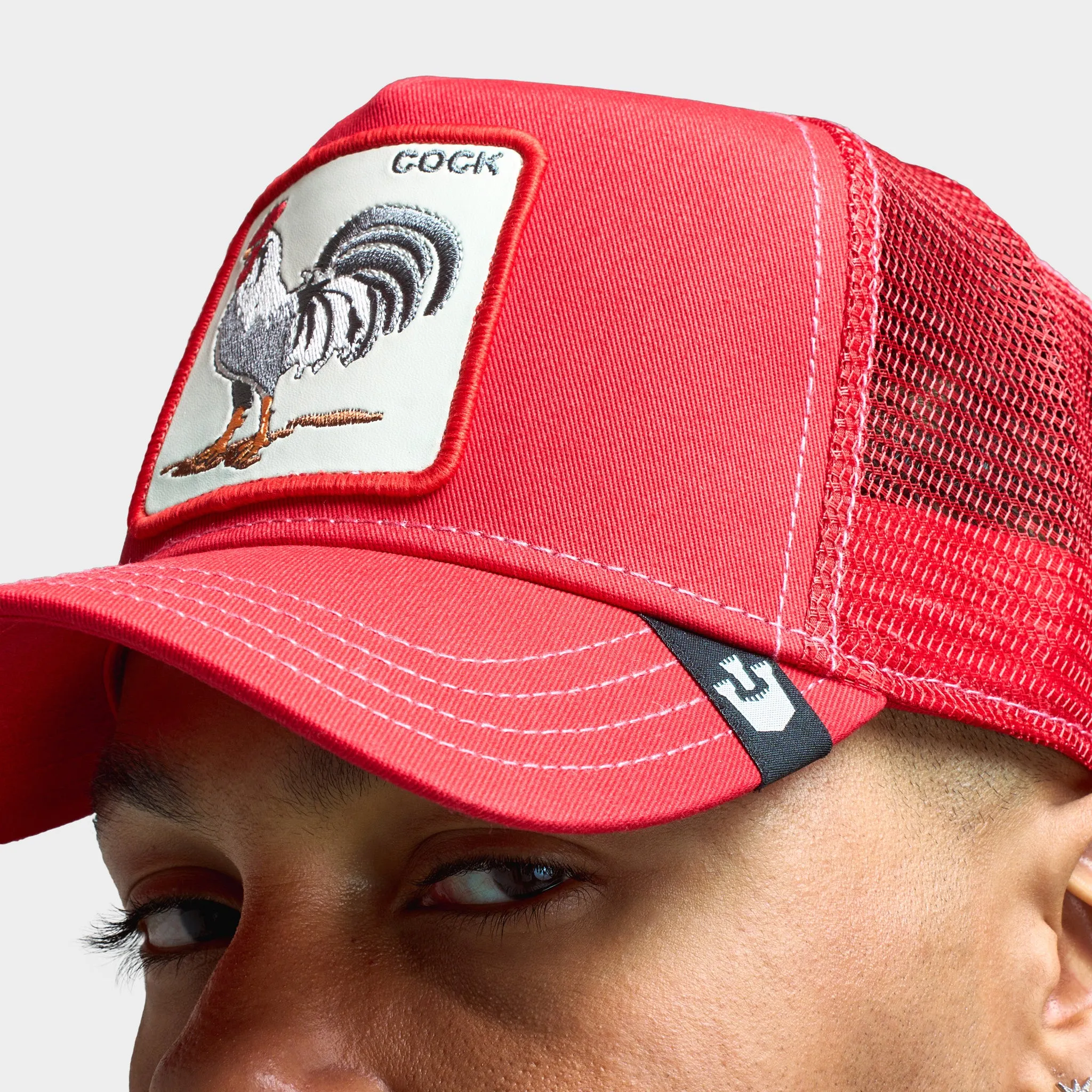 Goorin Bros. The Cock Trucker Hat / Red