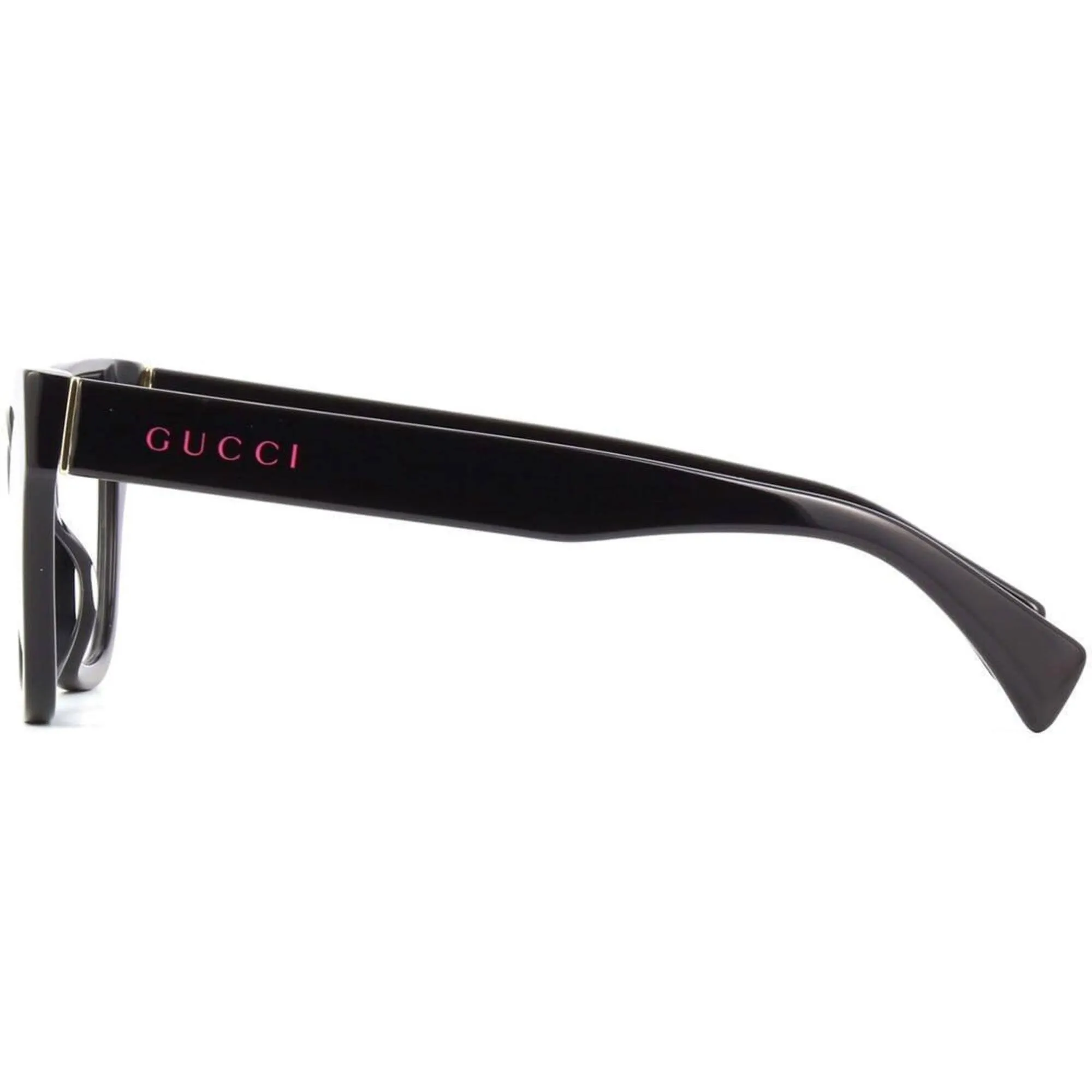 Gucci Women's Eyeglasses - Black Plastic Cat Eye Shape Frame Demo Lens | GG1133O 003
