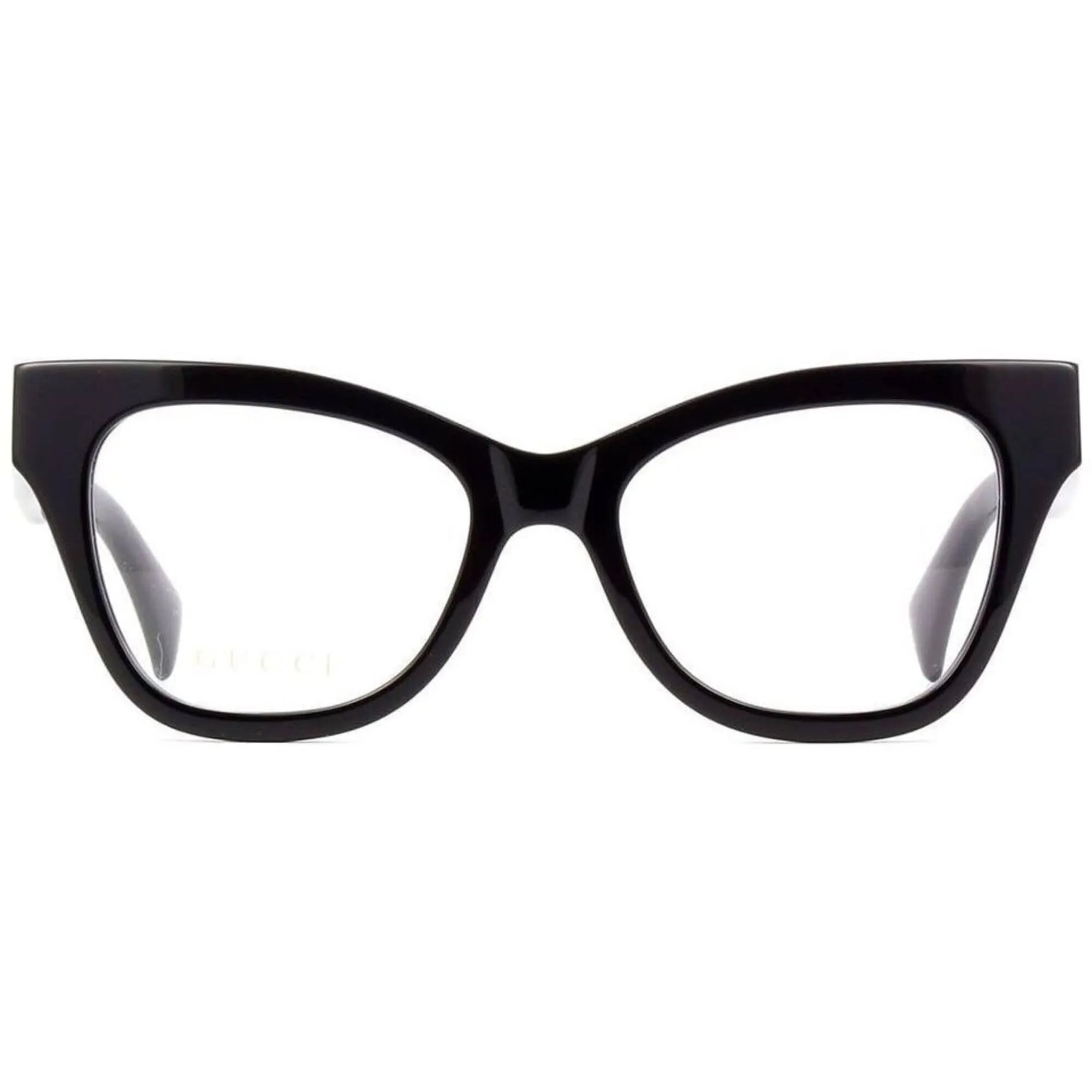 Gucci Women's Eyeglasses - Black Plastic Cat Eye Shape Frame Demo Lens | GG1133O 003