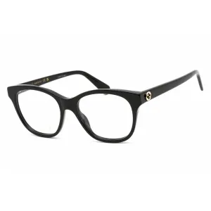 Gucci Women's Eyeglasses - Black Plastic Cat Eye Shape Full Rim Frame | GG0923O 001