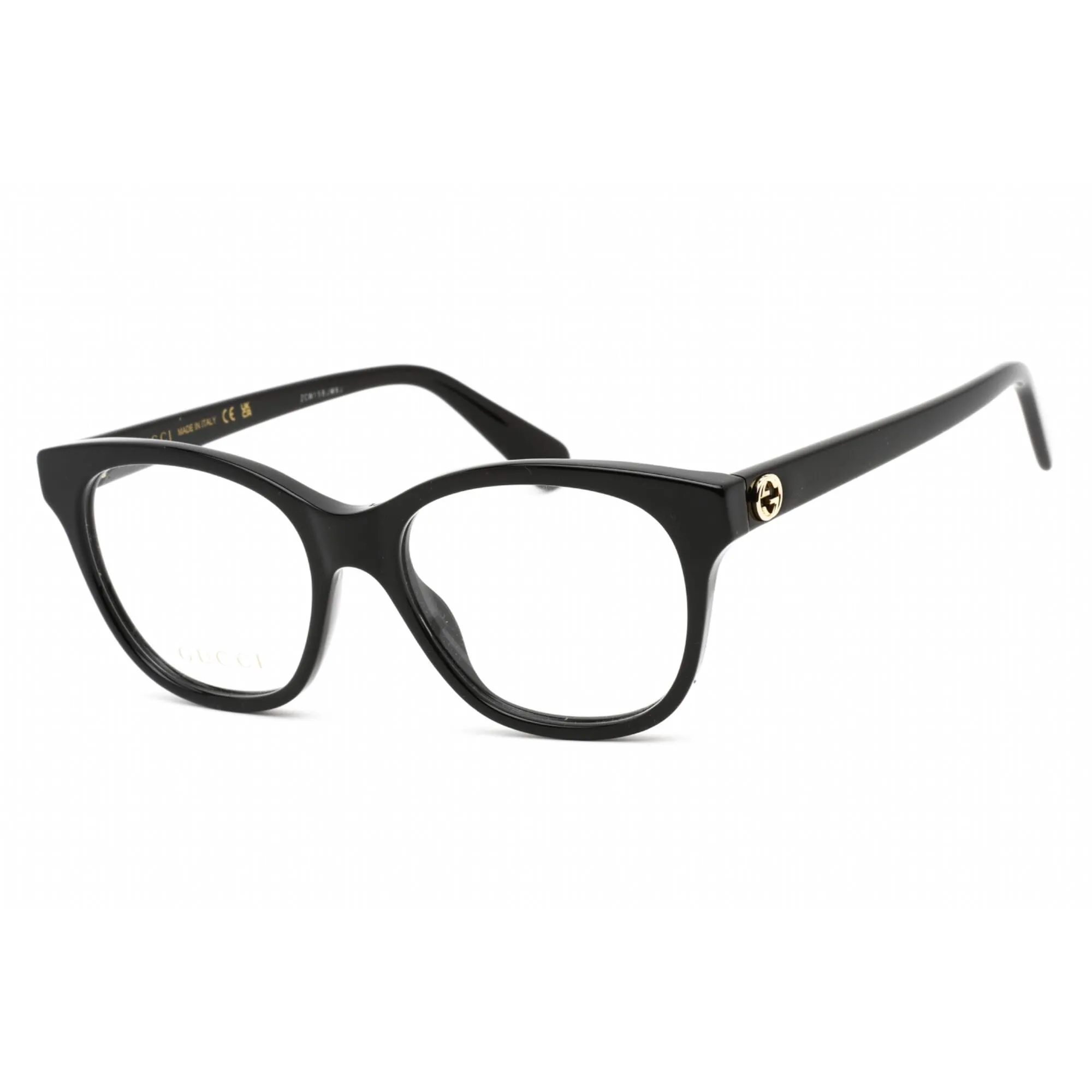 Gucci Women's Eyeglasses - Black Plastic Cat Eye Shape Full Rim Frame | GG0923O 001