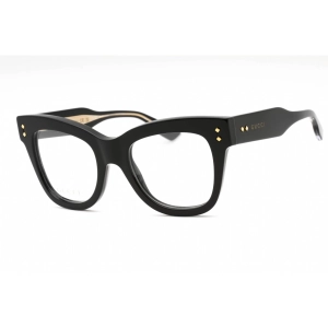 Gucci Women's Eyeglasses - Black Plastic Cat Eye Shape Full Rim Frame | GG1082O 001