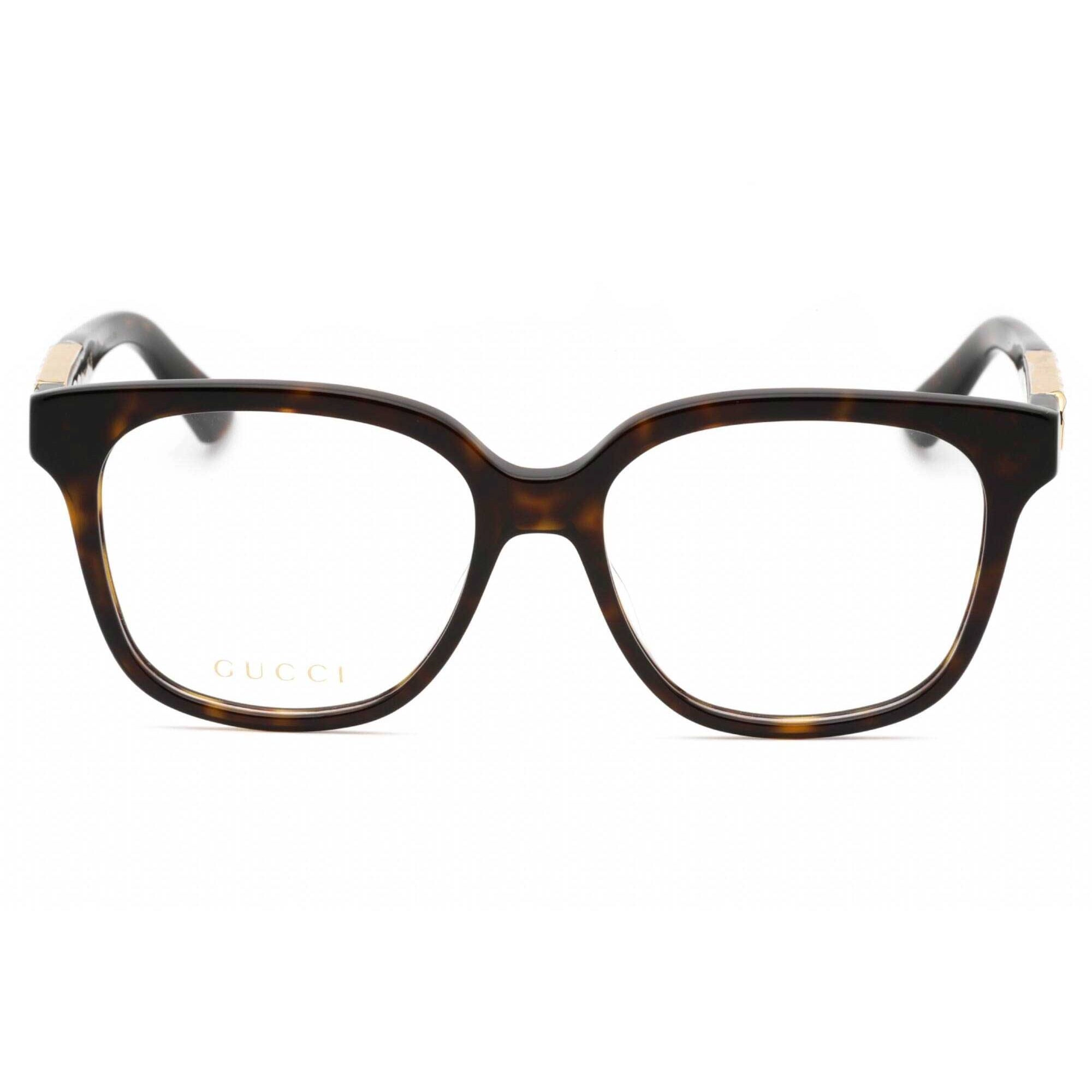 Gucci Women's Eyeglasses - Havana Cat Eye Full Rim Plastic Frame | GG1192O 005