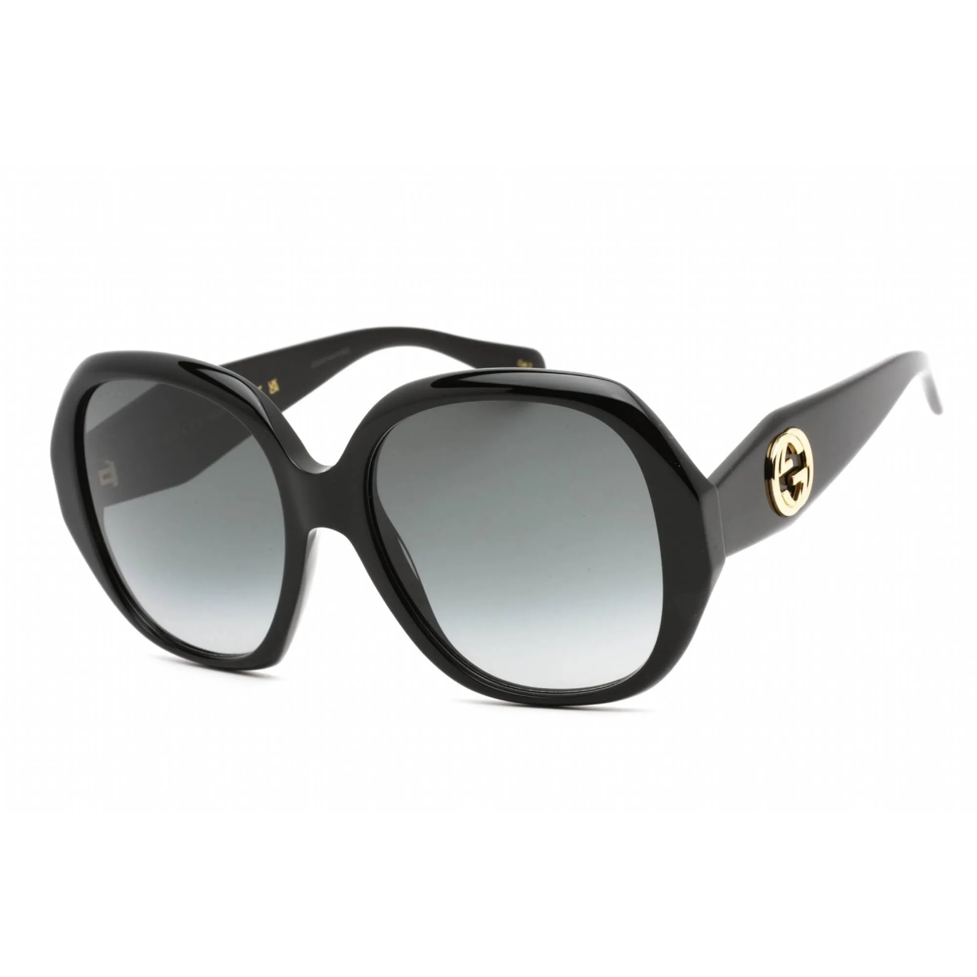 Gucci Women's Sunglasses - Black Oversized Full Rim Plastic Frame | GG0796S 001