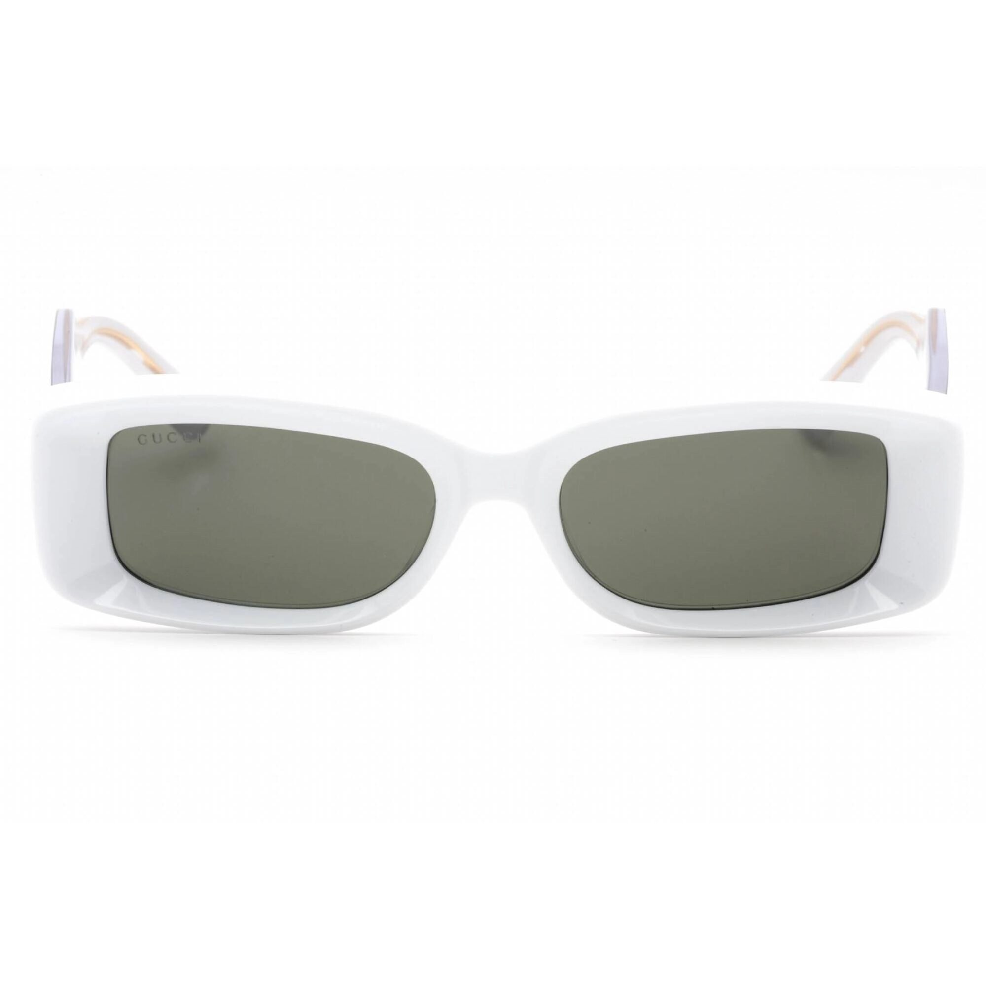 Gucci Women's Sunglasses - Sky Blue Rectangular Full Rim Plastic Frame | GG1528S 004