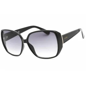 Guess Factory Women's Sunglasses - Shiny Black Oversized Plastic Frame | GF0426 01B