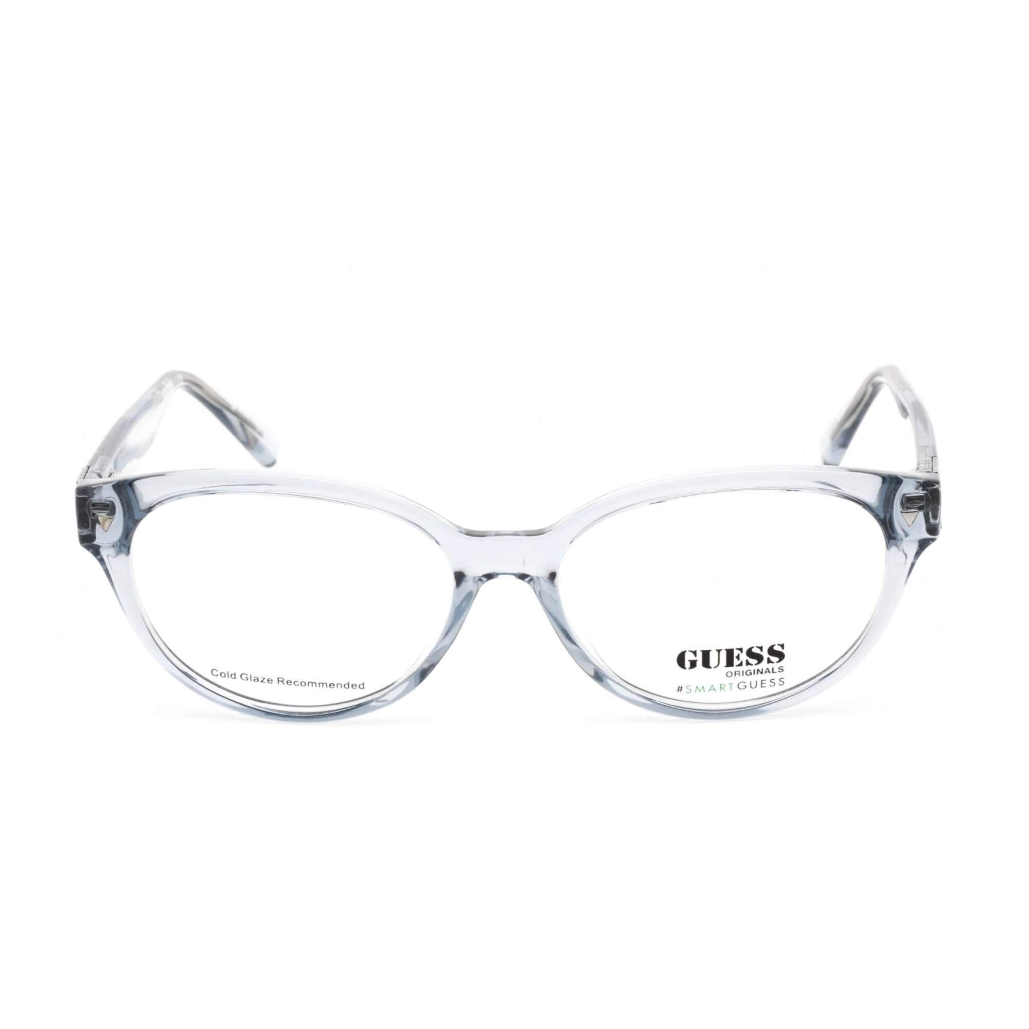 Guess Women's Eyeglasses - Full Rim Cat Eye Light Blue Plastic Frame | GU8245 086