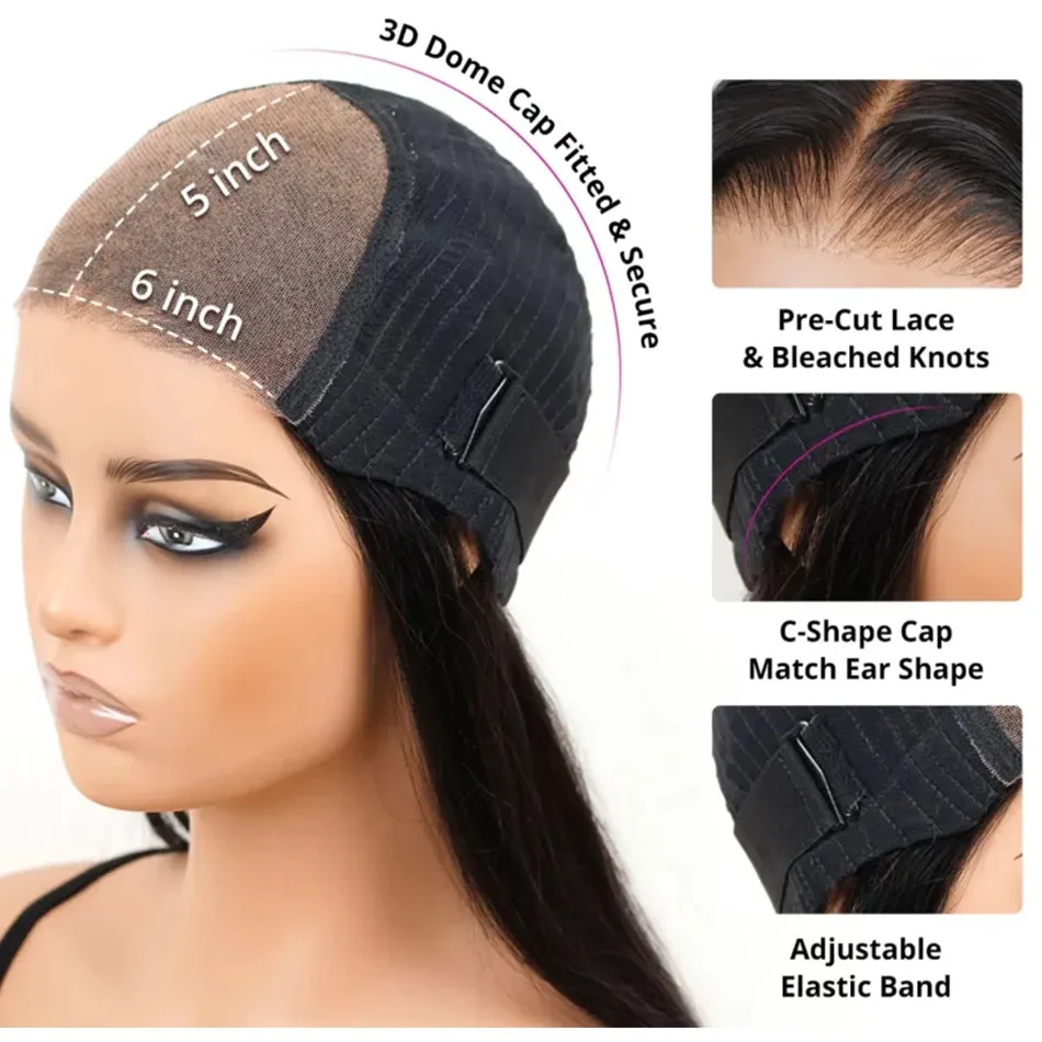 Hairstylist Works Shoulder Length Highlight Blonde Colored Wear Go Human Hair Lace Front Bob Wigs